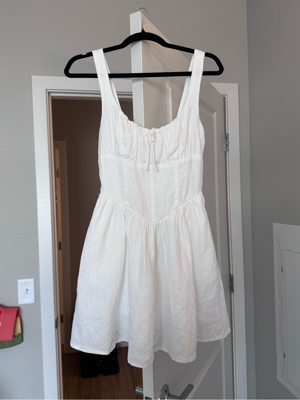 Reformation Daria Linen Dress